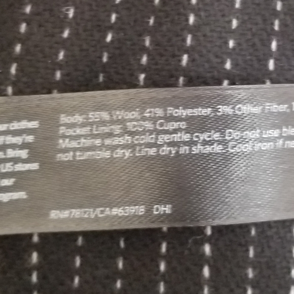 Eileen Fisher Reclaimed Wool Striped Slouchy Pant - Picture 7 of 14